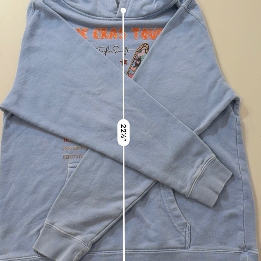 Taylor Swift The Eras Tour Merch Butterfly Cotton Pull On Hoodie XL 18/20 - Picture 8 of 8